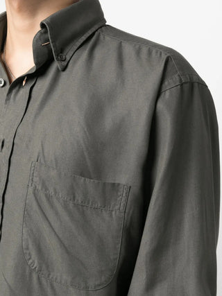 Tom Ford Mens Collared Shirt In Green