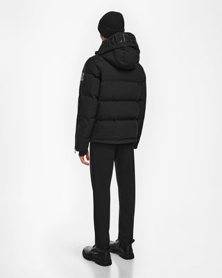 RUDSAK BLACK COLOR JOEL M MEN'S RECYCLED STORMSHELL DOWN PUFFER