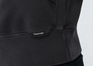 Tom Ford Womens Black Drawstring Hoodie