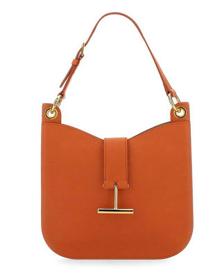 Tom Ford Womens Tara Small Shoulder Bag In Orange