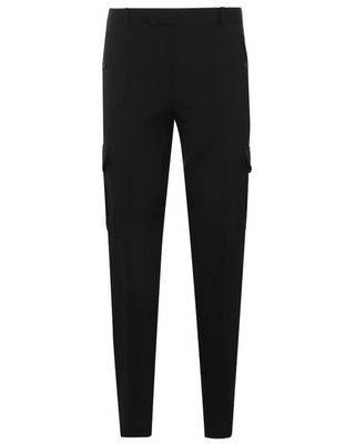Tom Ford Mens Cotton Pants in Black