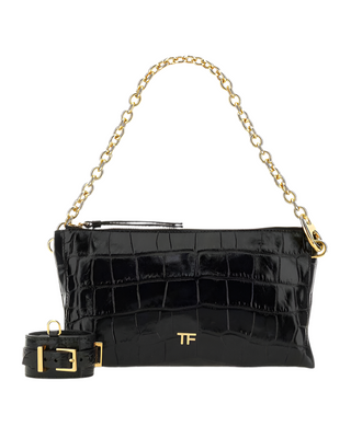 Tom Ford Womens Bracelet Clutch Bag In Black