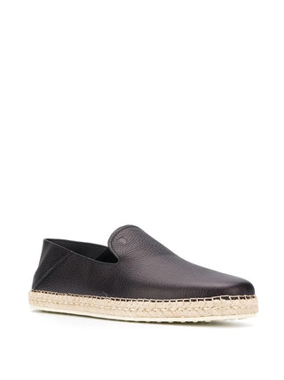 TODS MENS Black Espadrilles