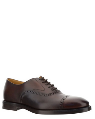 Brunello Cucinelli Mens Castagna Dress Shoes