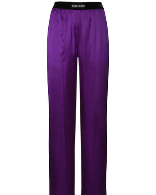 Tom Ford Womens Trousers In Purple
