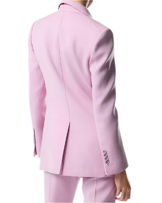 Tom Ford Womens Wool/Sik Blend Wallis Double Breasted Jacket In Lilac