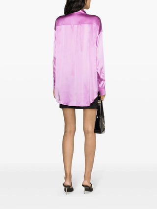 Tom Ford Womens Silk Shirt In Lilac