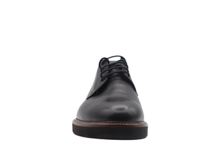 Tods Mens Black Leather Derby Lace Up Casual Shoe
