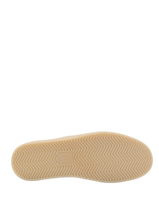 Brunello Cucinelli Mens Sand Color Branded Lace-Up Sneakers