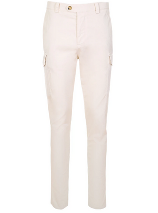Brunello Cucinelli Mens Trousers In Off White