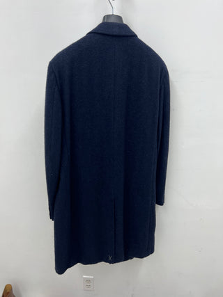 Zegna New Mens Wool Silk & Cashmere Overcoat