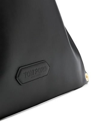 Tom Ford Womens Leather Strap Black Bag