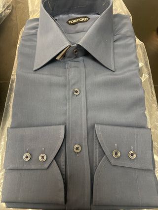 Tom Ford Men’s Dark Grey Button Down