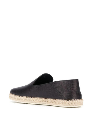 TODS MENS Black Espadrilles