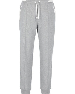 Brunello Cucinelli Men's Drawstring Waist Track Pants In Grey