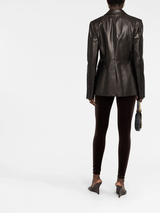 Tom Ford Womens Leather Black Jacket