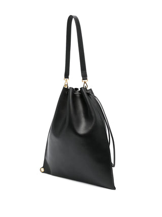 Tom Ford Womens Leather Strap Black Bag