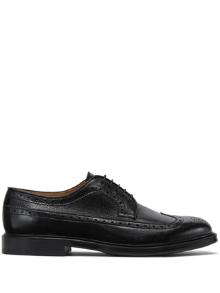 Brunello Cucinelli Mens Lace Up Shoes In Black