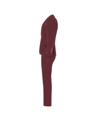 Brunello Cucinelli New Mens 2pc Maroon Suit