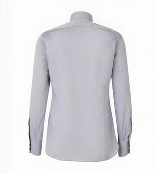 Tom Ford Men’s 100% Cotton Medium Grey Button Down Cuff Link Dress Shirt