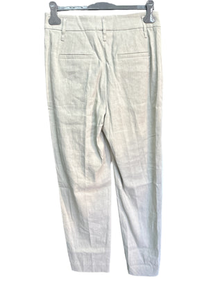 Brunello Cucinelli Womens Pleated PANTS In Milk