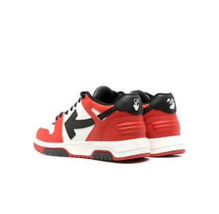 OFF-WHITE MENS SNEAKER IN RED/BLACK