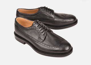 BRUNELLO CUCINELLI MEN'S DRESS SHOES IN BLACK