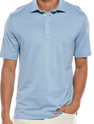 BRUNELLO CUCINELLI MEN'S SHIRT IN BLUE