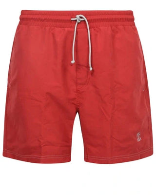 Brunello Cucinelli Men's Swim Trunk In Red