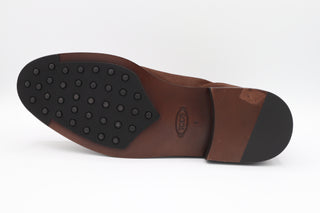 Tods Mens New Suede Chelsea Boot In Brown