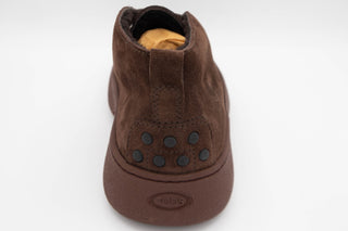 Tods Mens Suede Leather Lace Up Boots in Brown