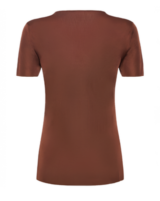 Tom Ford Women's Silk Top In Brown