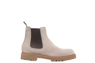 Brunello Cucinelli Mens Chelsea Boots in Light Brown