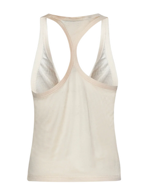 Tom Ford Womens Ribbed Tank Top In Ecru
