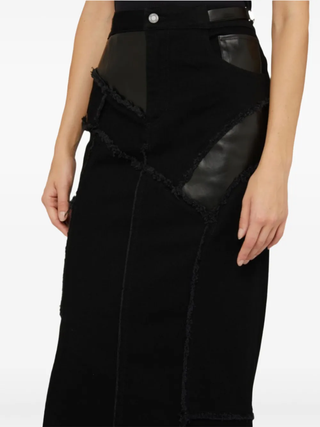 Tom Ford Women's Long Asymmetrical Skirt In Black