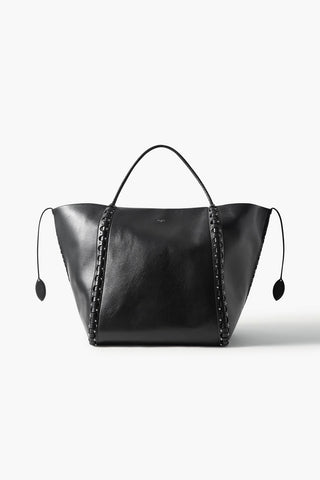 Alaia New Le Hinge Black Shoulder Bag Medium Shopper