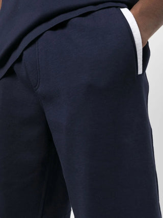 Brunello Cucinelli Mens Sweat Shorts In Cobalt Blue