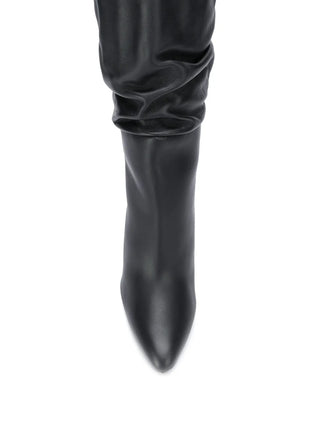 Tom Ford Womens 105 MM Boots In Black