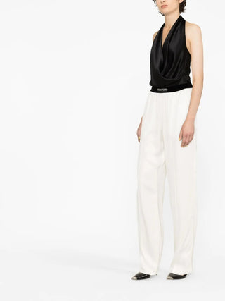Tom Ford Womens Silk White Pants