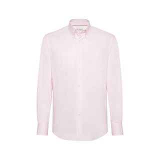 Brunello Cucinelli Mens Shirt In Violet