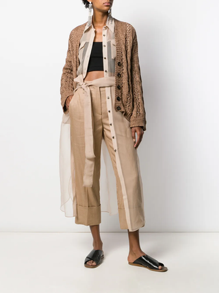Brunello Cucinelli Womens Beige Pants