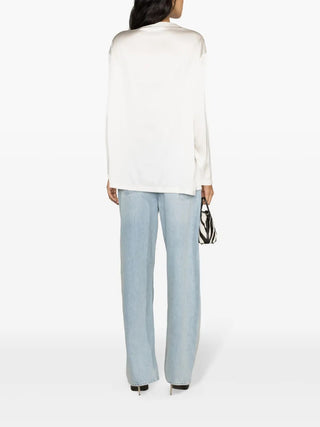Tom Ford Womens Silk White Shirt