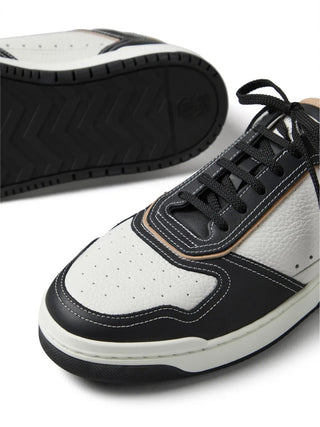 Brunello Cucinelli Mens Sneakers In White Black