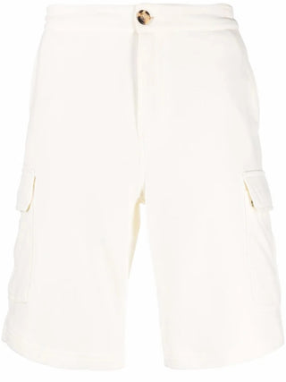 Brunello Cucinelli Men's Shorts In Off White