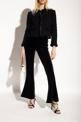 Salvatore Ferragamo New Jille Black Suede Leather Heeled Shoes