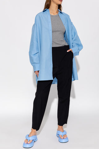 Toteme Womens Pants In Black