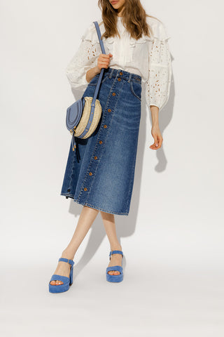 Chloé Womens Shoes In Blue