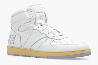 Rhude New Men's High Top Sneakers Shoes In White