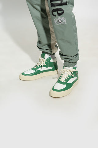 Rhude New Mens Cabriolets High Top Sneakers In Green
