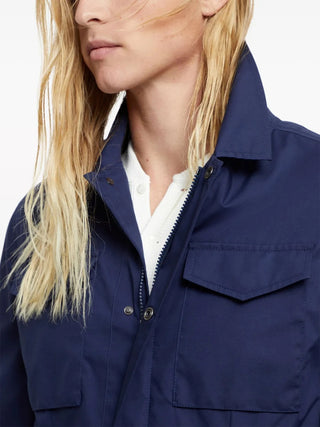 Brunello Cucinelli Mens Jacket In Dark Blue